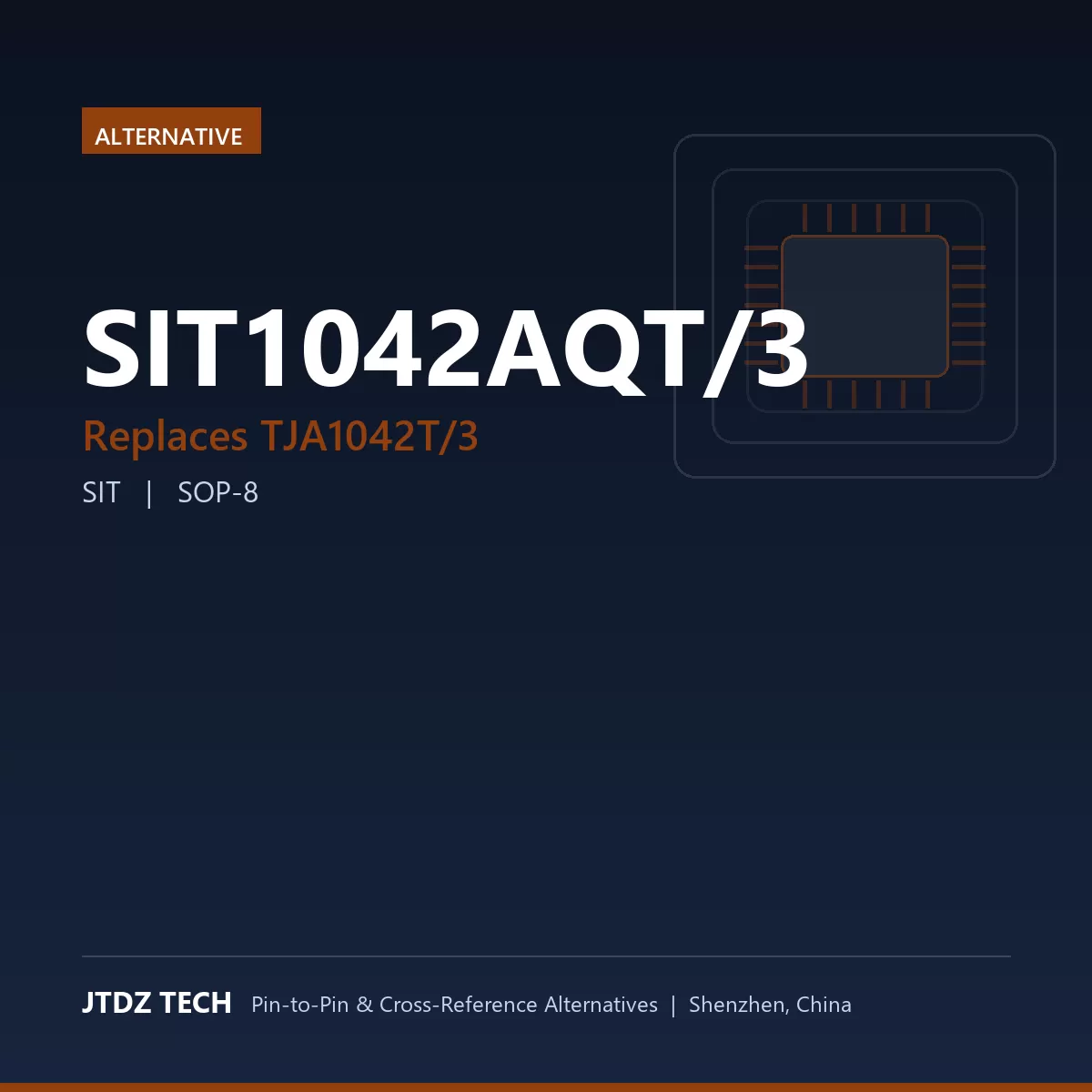 SIT1042AQT/3 - alternative to TJA1042T/3