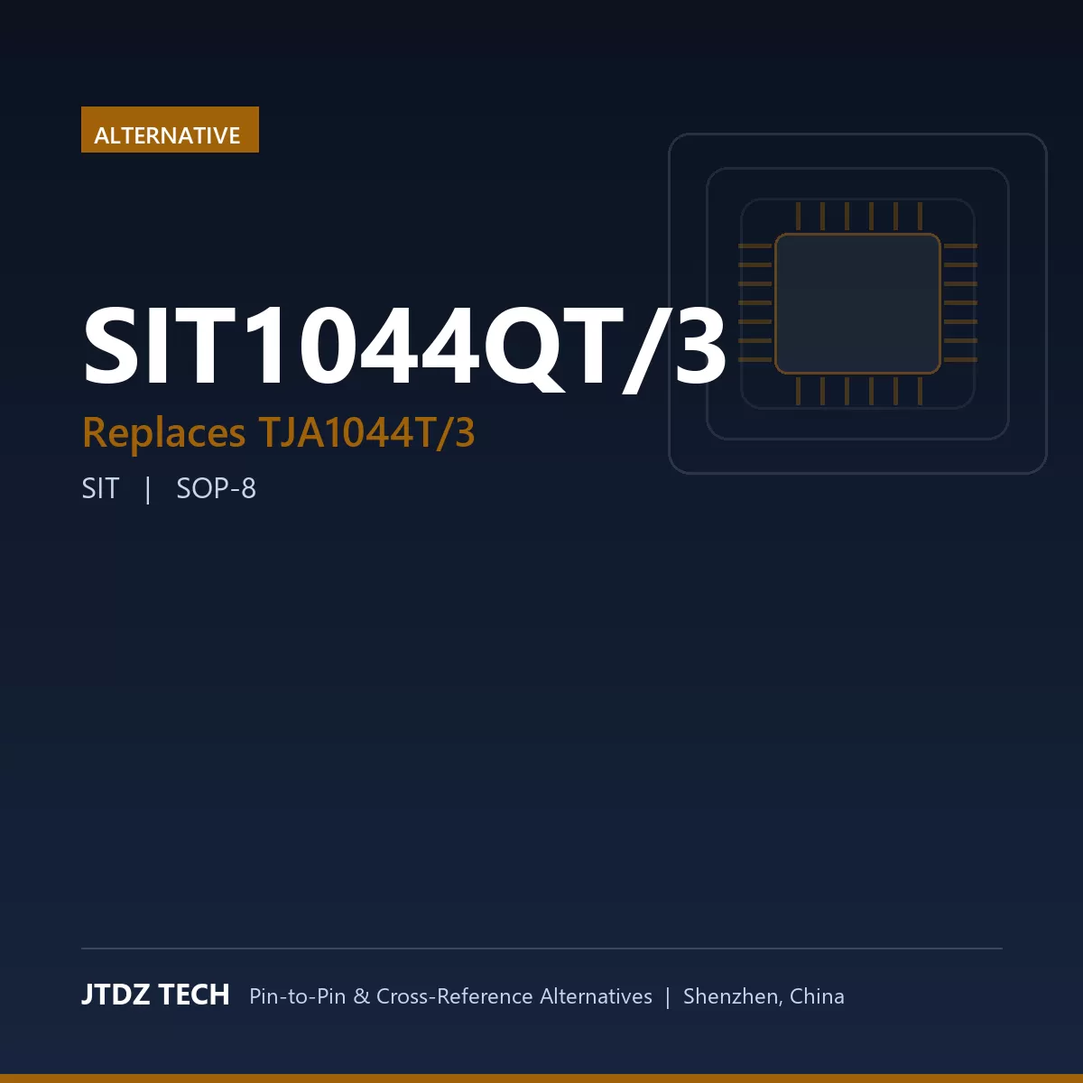 SIT1044QT/3 - alternative to TJA1044T/3