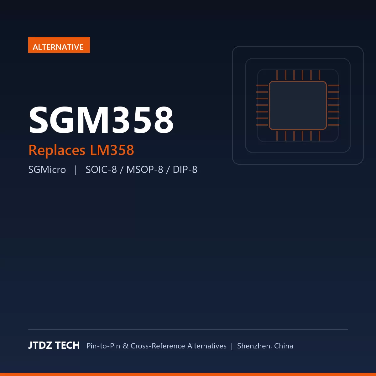 SGM358 - alternative to LM358
