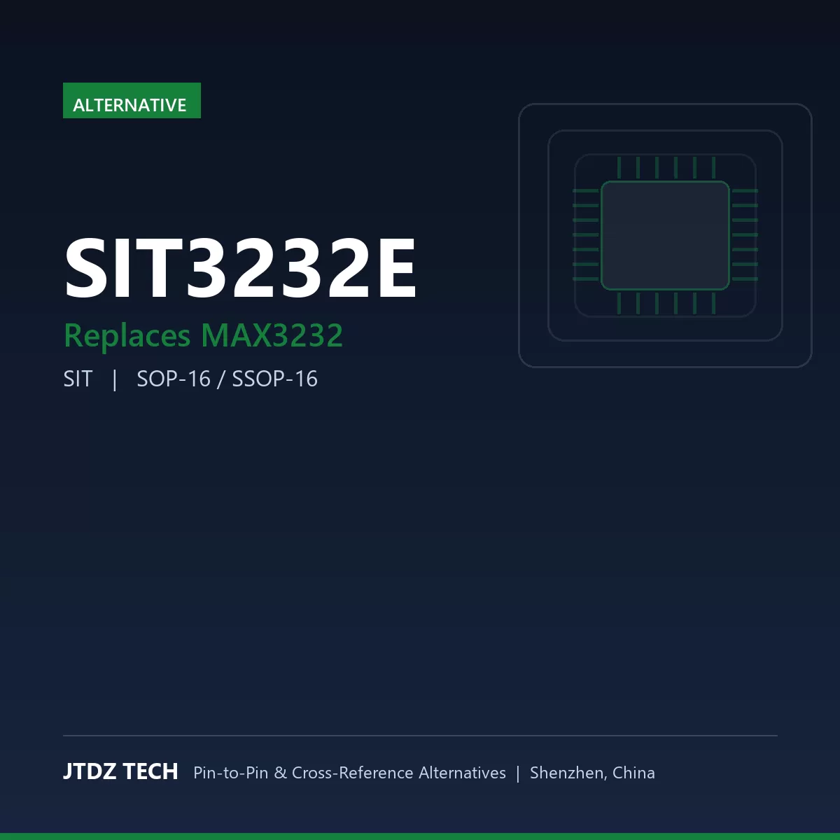SIT3232E - alternative to MAX3232