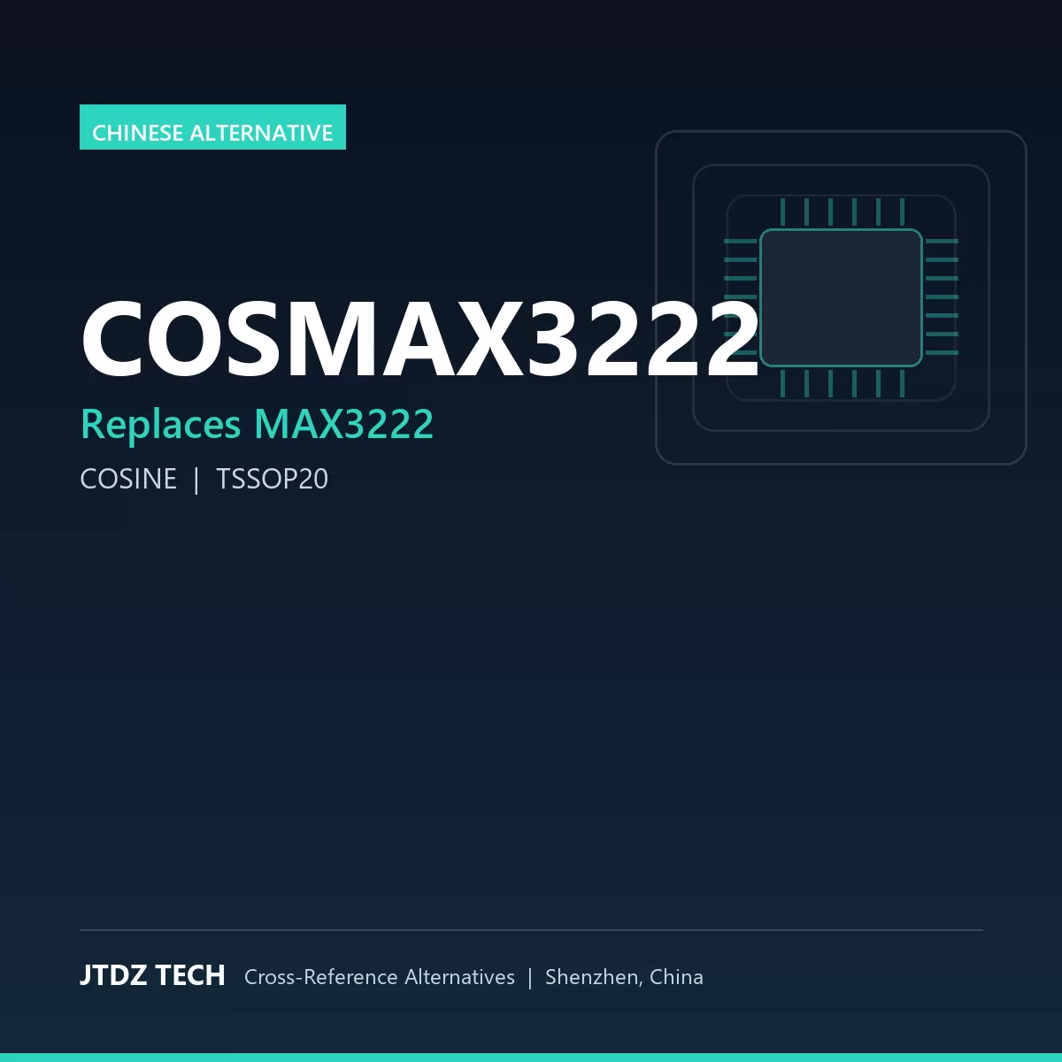 COSMAX3222 - alternative to MAX3222