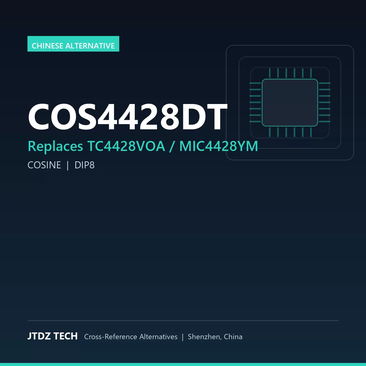 COS4428DT - alternative to TC4428VOA