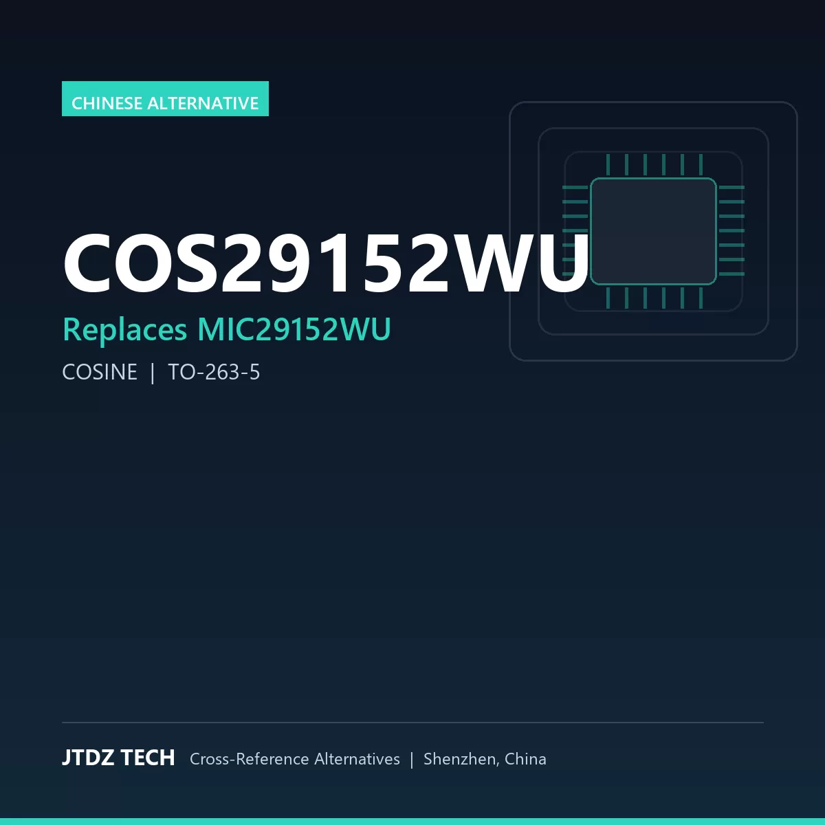 COS29152WU - alternative to MIC29152WU