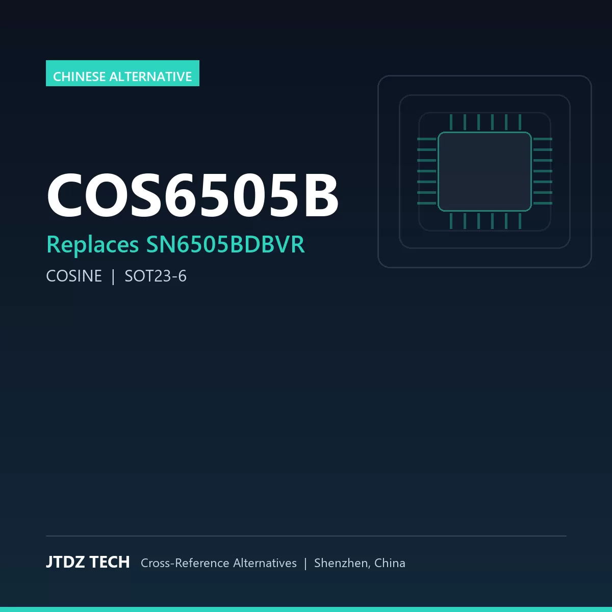 COS6505B - alternative to SN6505BDBVR