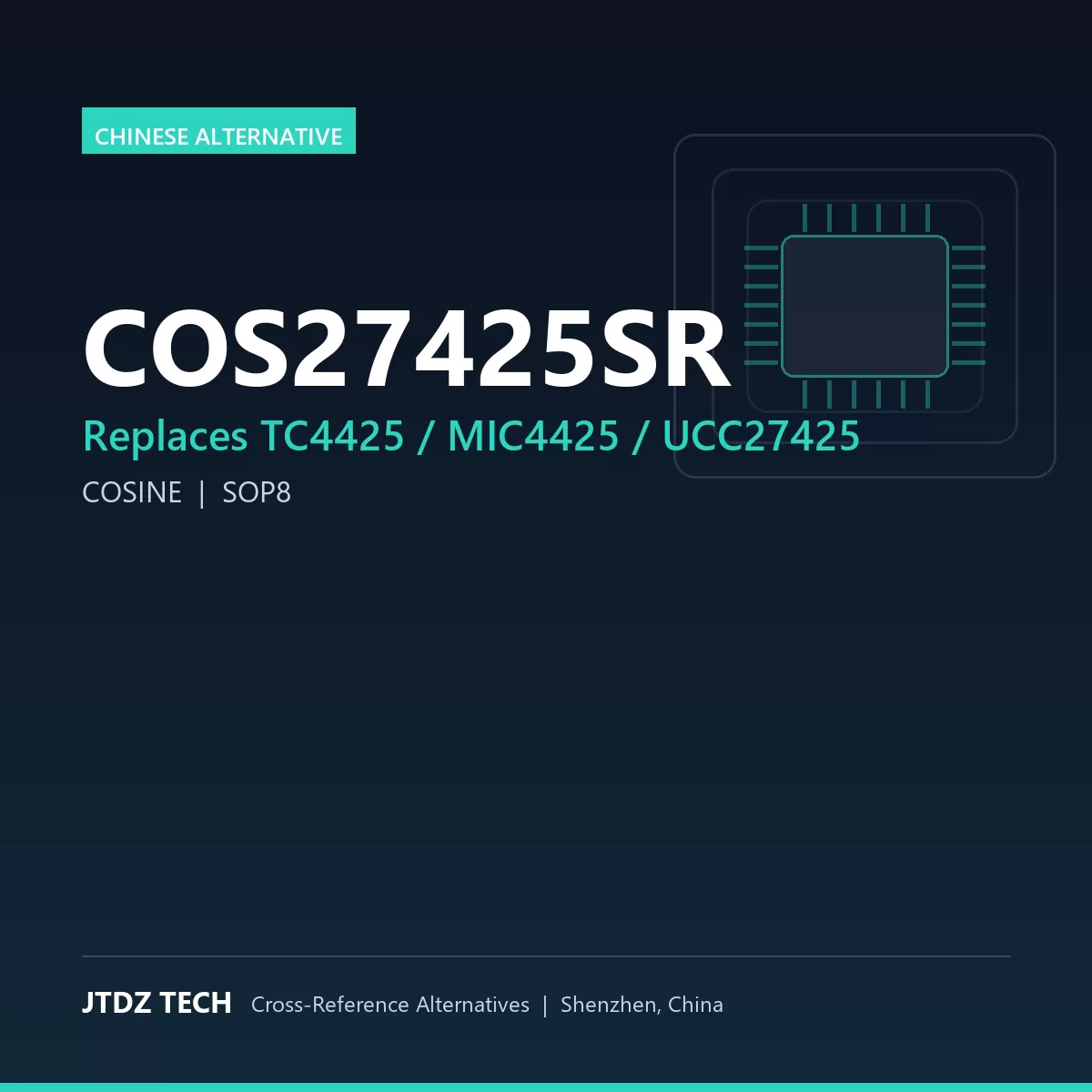 COS27425SR - alternative to TC4425
