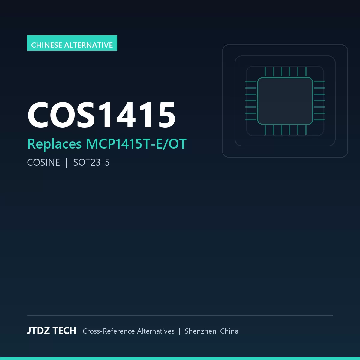 COS1415 - alternative to MCP1415T-E/OT