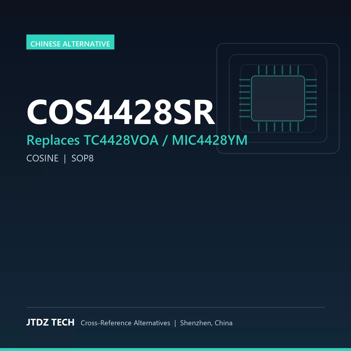 COS4428SR - alternative to TC4428VOA