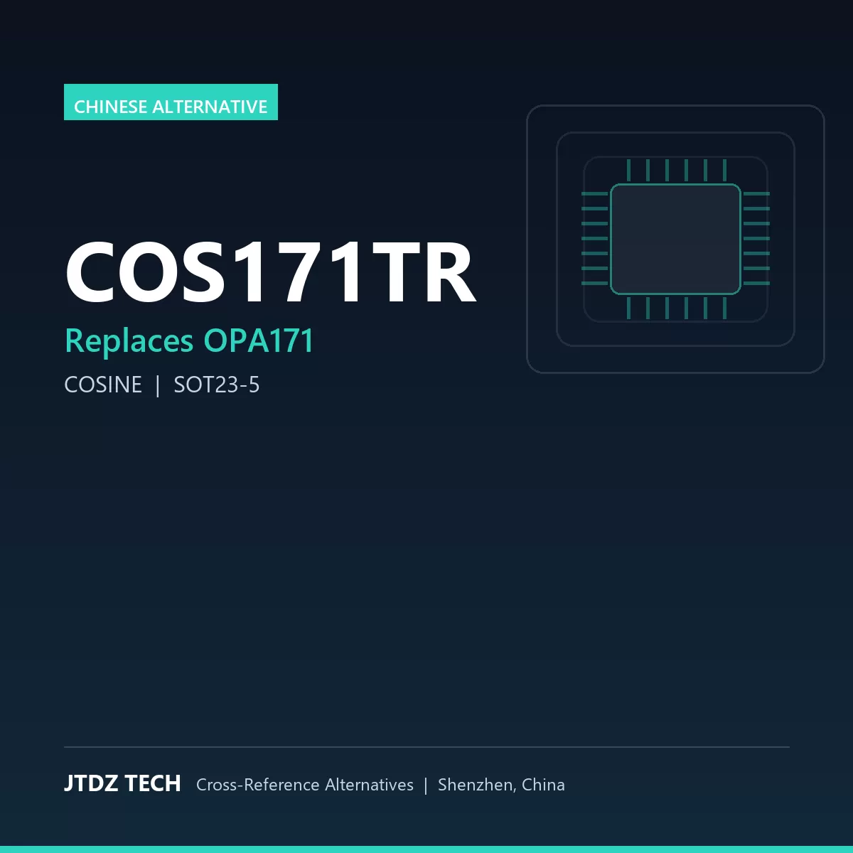 COS171TR - alternative to OPA171