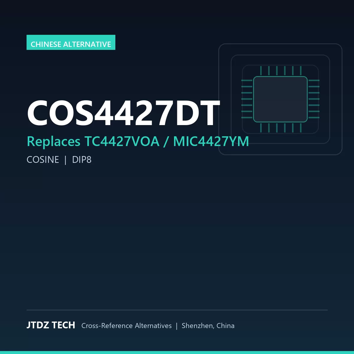 COS4427DT - alternative to TC4427VOA