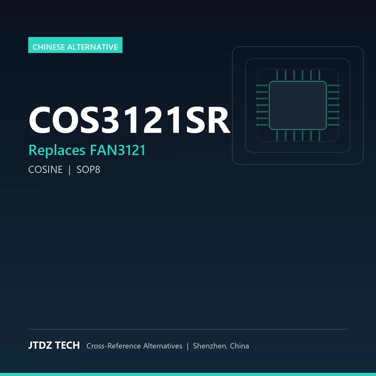 COS3121SR - alternative to FAN3121