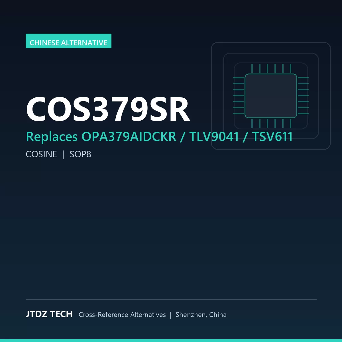 COS379SR - alternative to OPA379AIDCKR