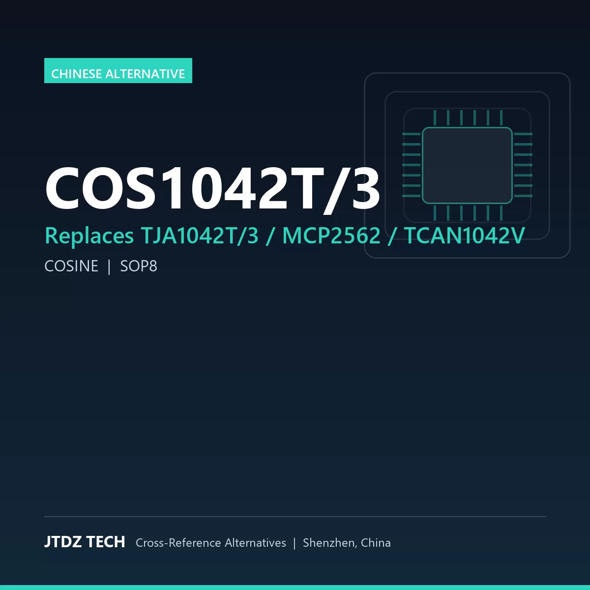 COS1042T/3 - alternative to TJA1042T/3