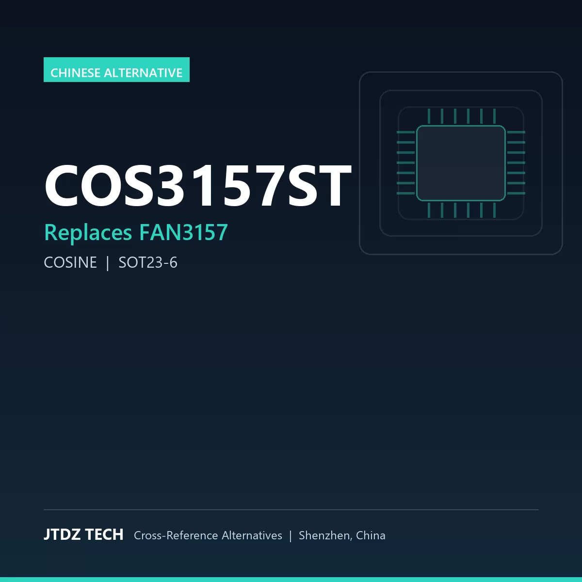 COS3157ST - alternative to FAN3157