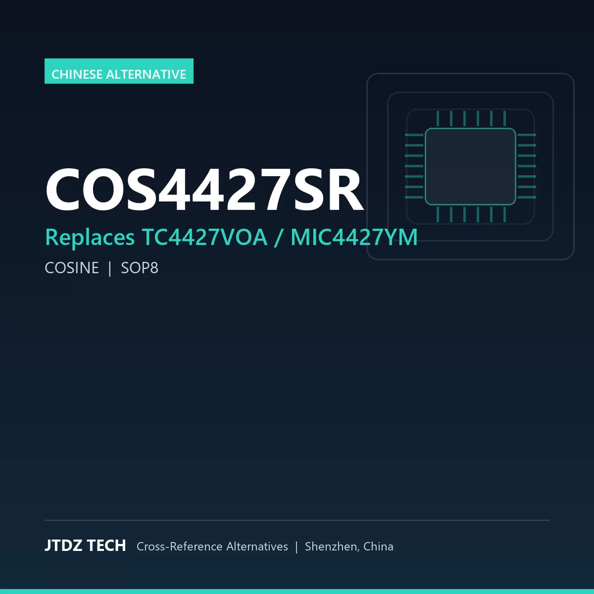 COS4427SR - alternative to TC4427VOA