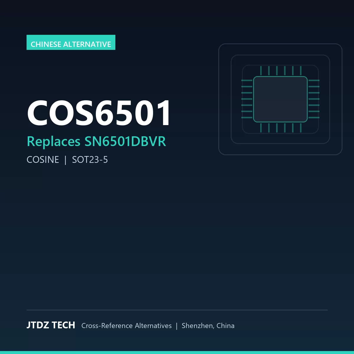 COS6501 - alternative to SN6501DBVR