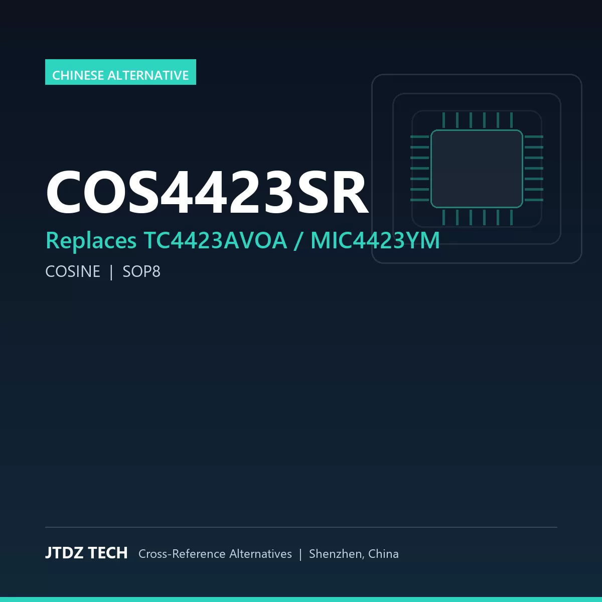COS4423SR - alternative to TC4423AVOA