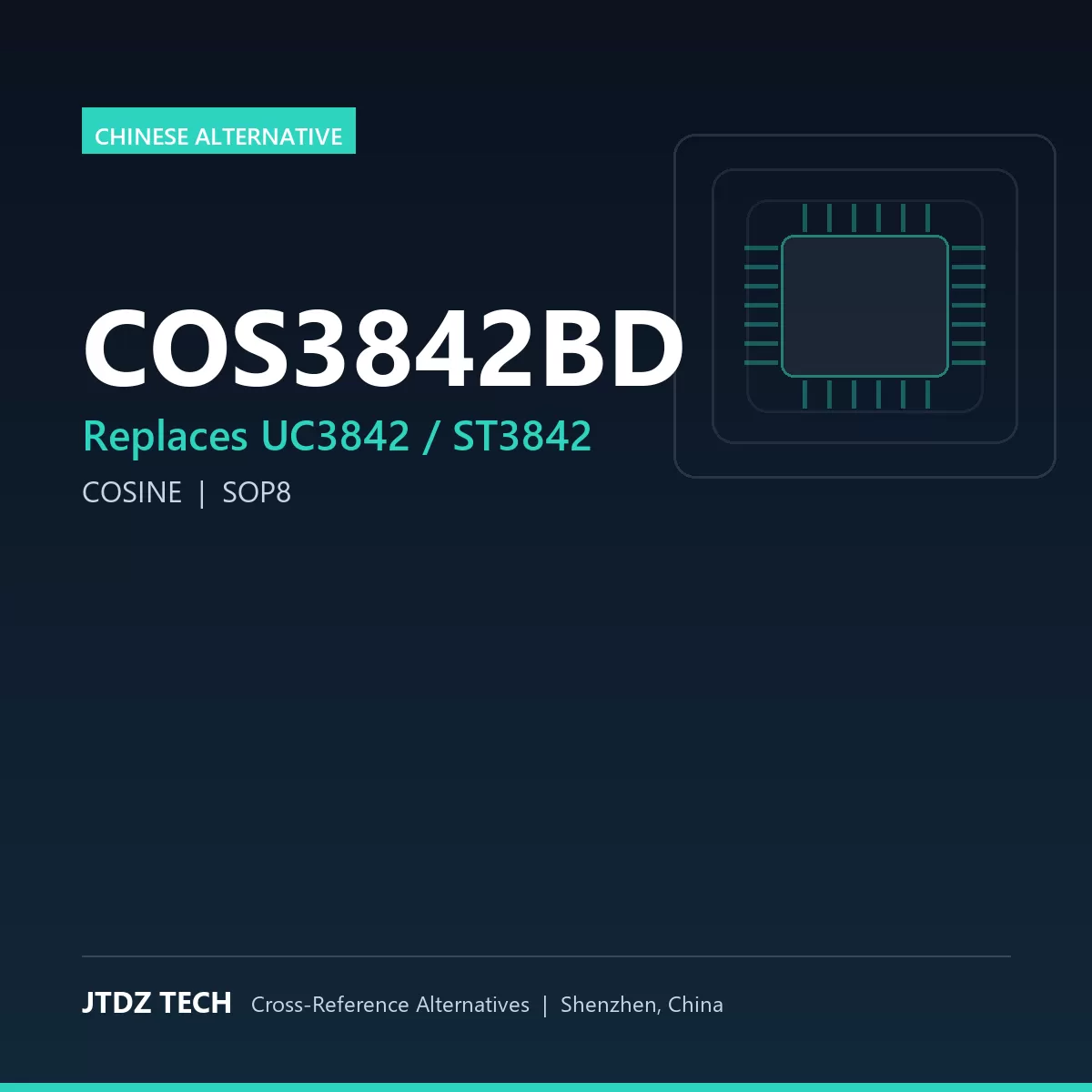 COS3842BD - alternative to UC3842