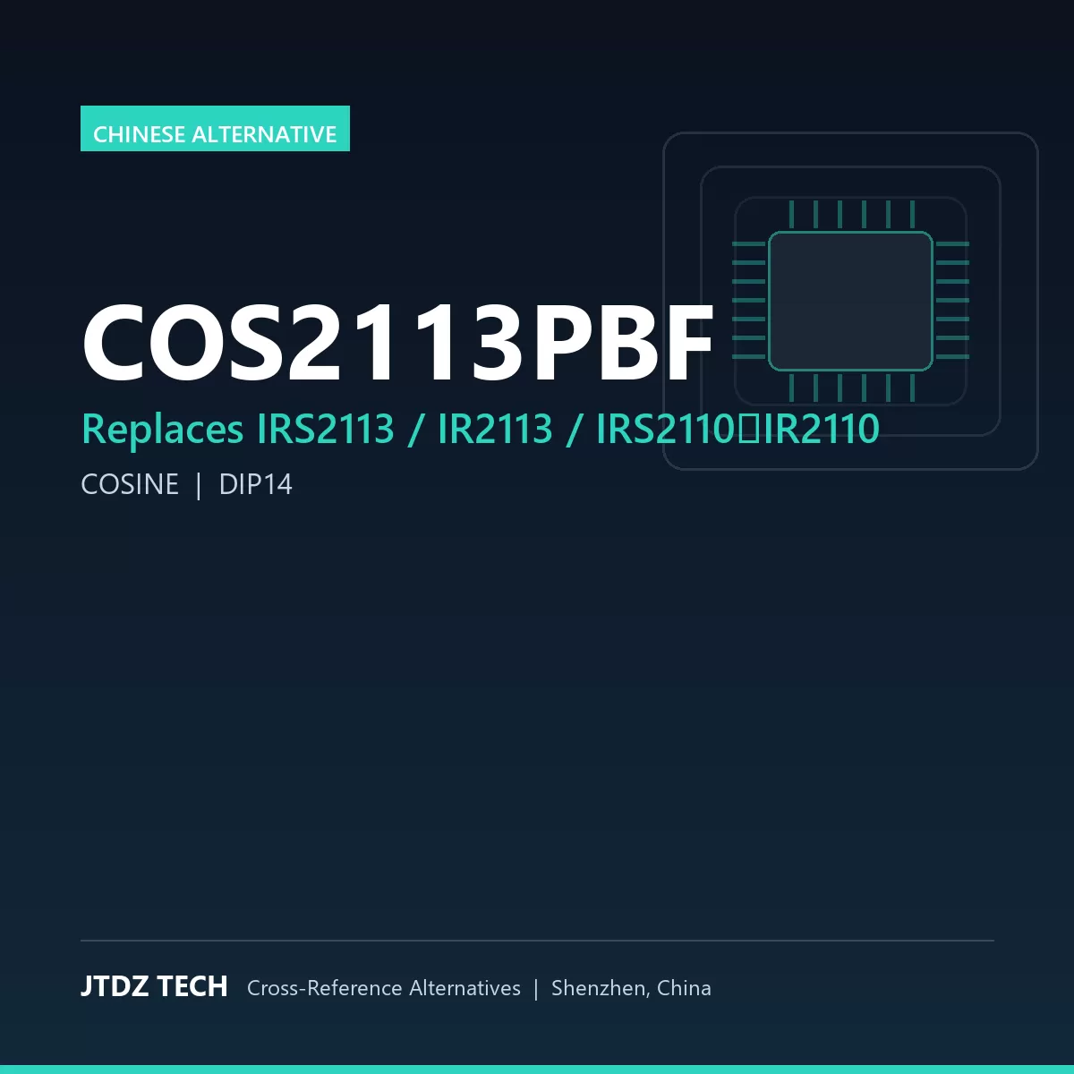 COS2113PBF - alternative to IRS2113