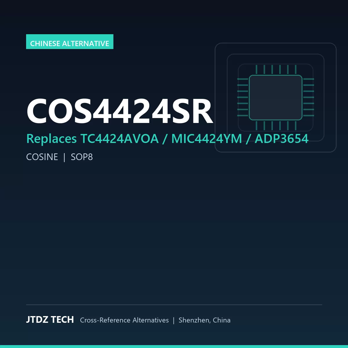 COS4424SR - alternative to TC4424AVOA