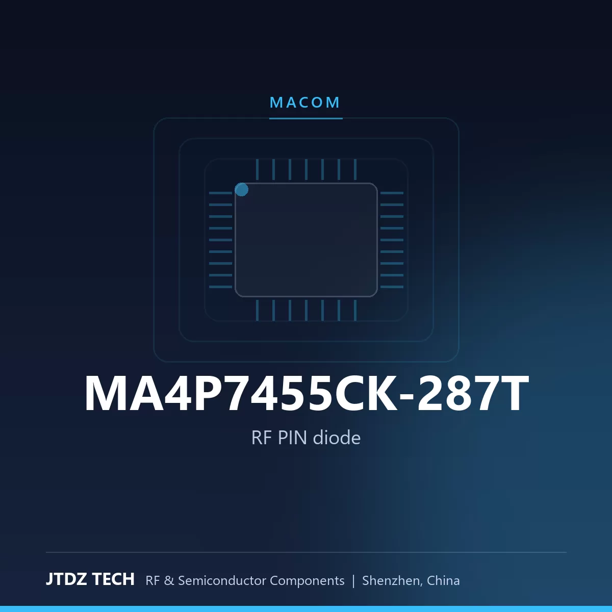 MA4P7455CK-287T MACOM RF PIN diode