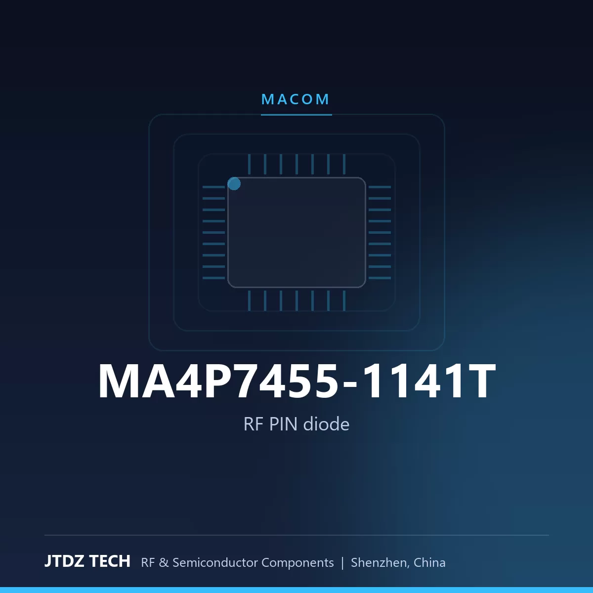 MA4P7455-1141T MACOM RF PIN diode