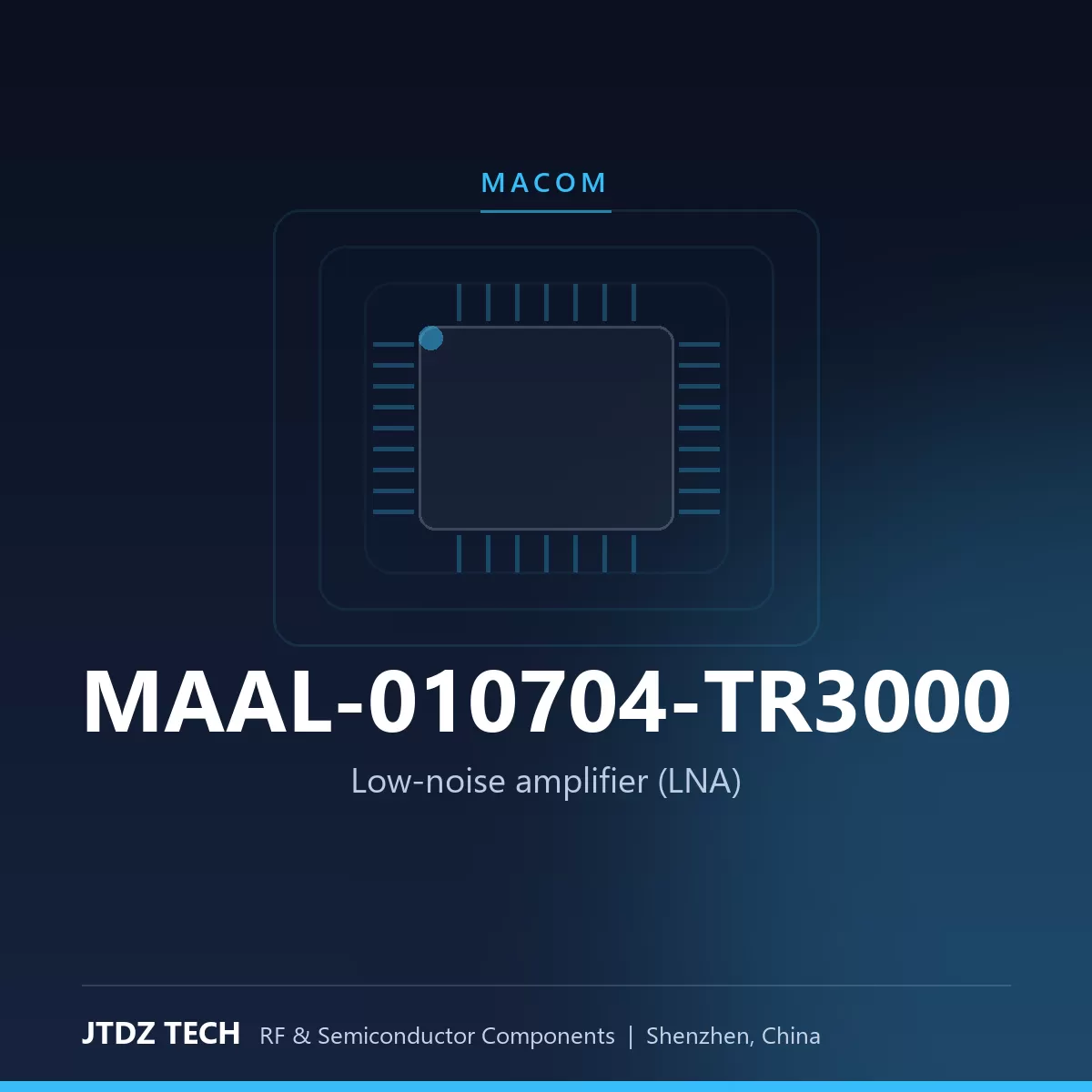 MAAL-010704-TR3000 MACOM Low-noise amplifier (LNA)