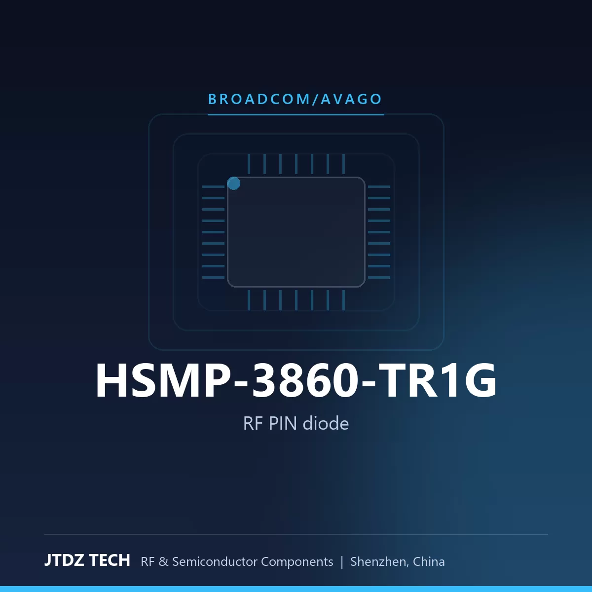 HSMP-3860-TR1G Broadcom/Avago RF PIN diode