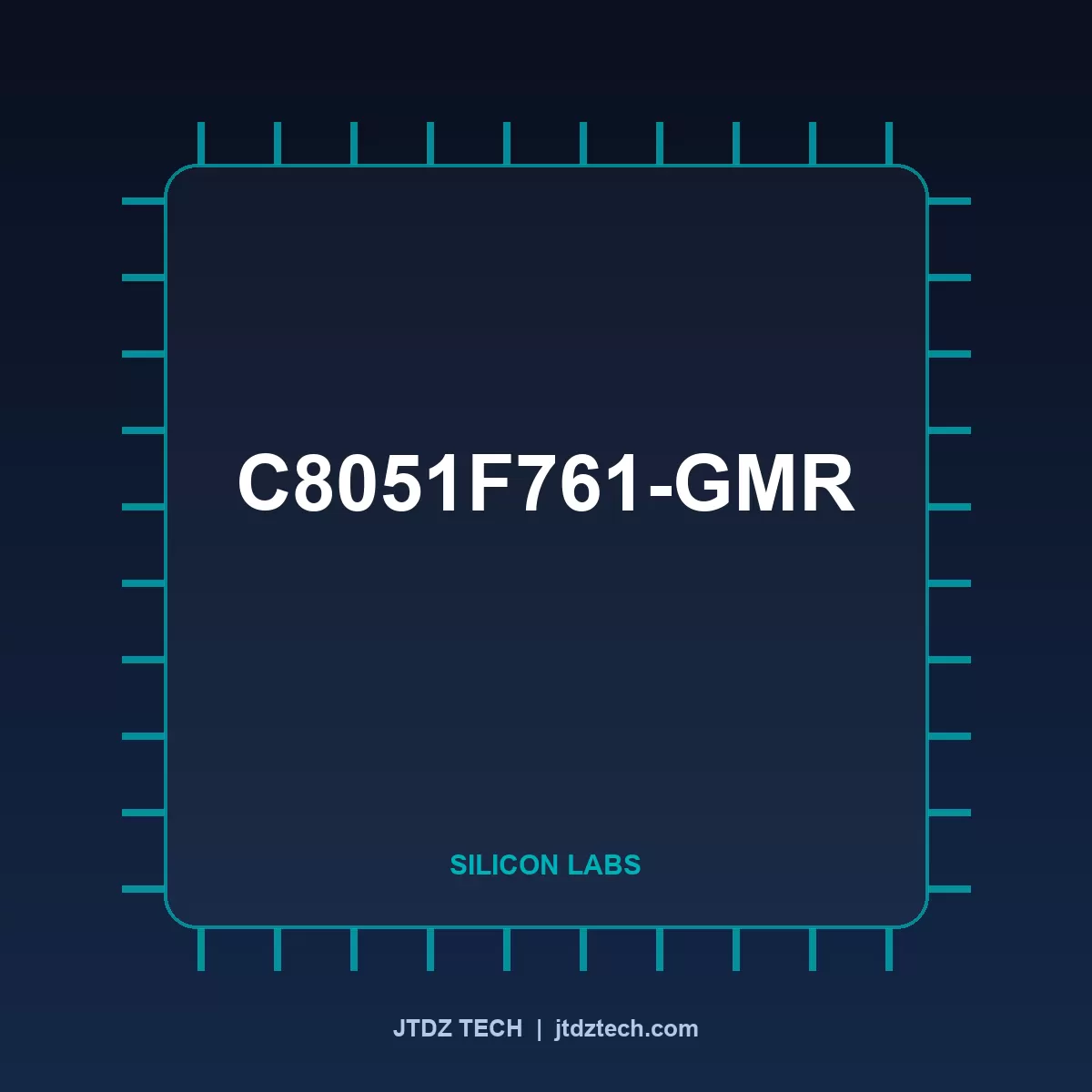 C8051F761-GMR Silicon Labs Microcontroller (MCU)
