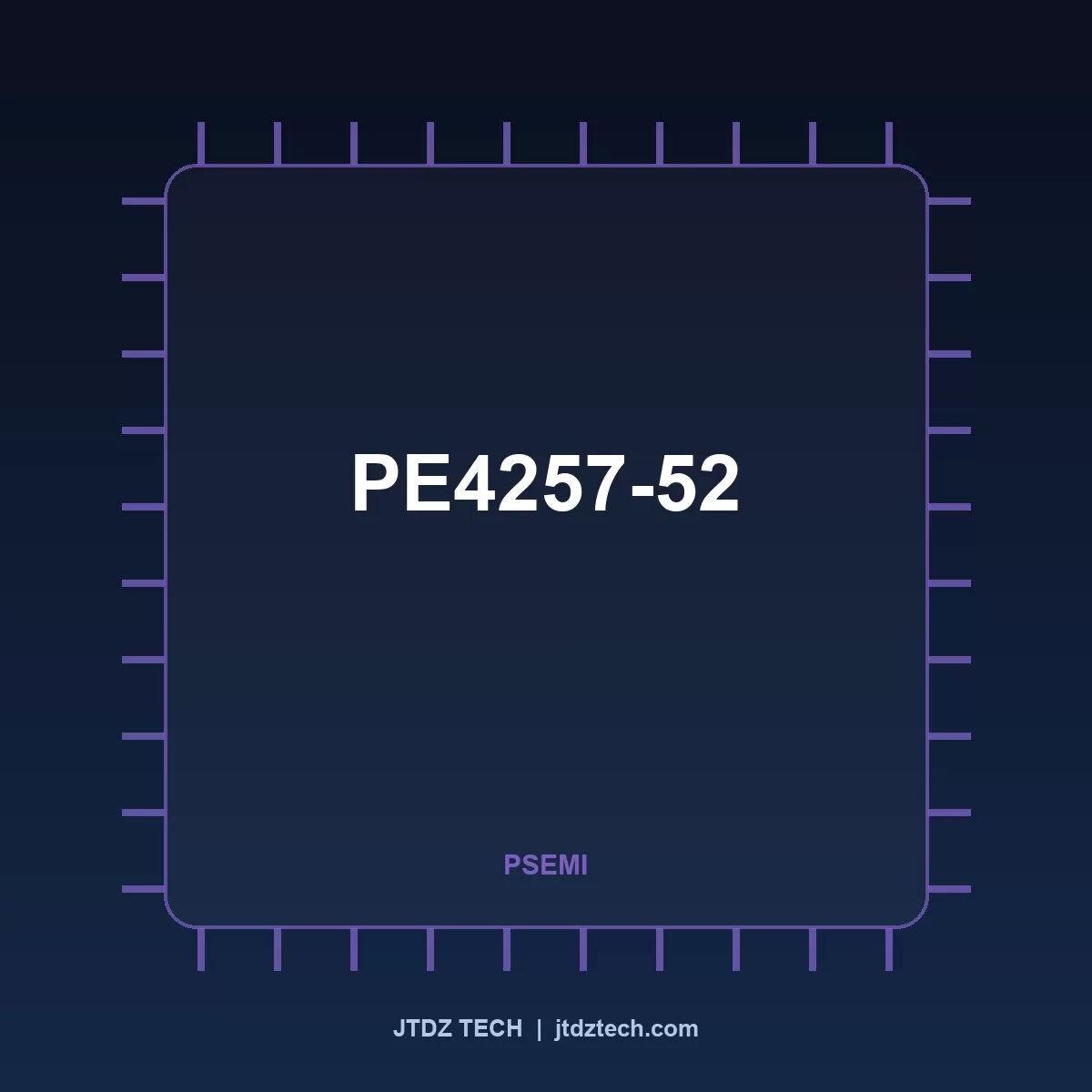 PE4257-52 pSemi RF / Interface component