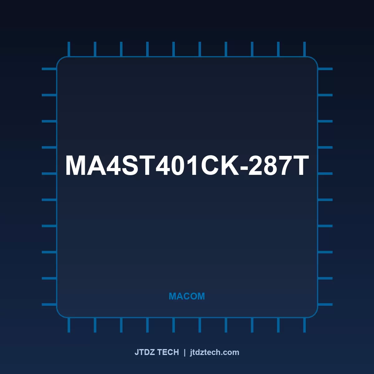 MA4ST401CK-287T MACOM RF / Interface component