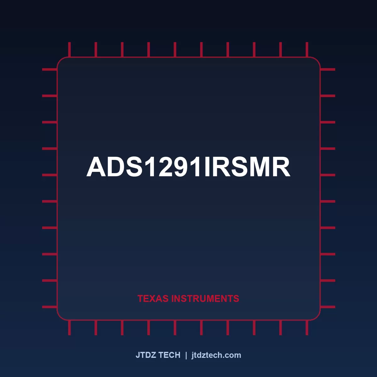 ADS1291IRSMR Texas Instruments Amplifier / Data converter