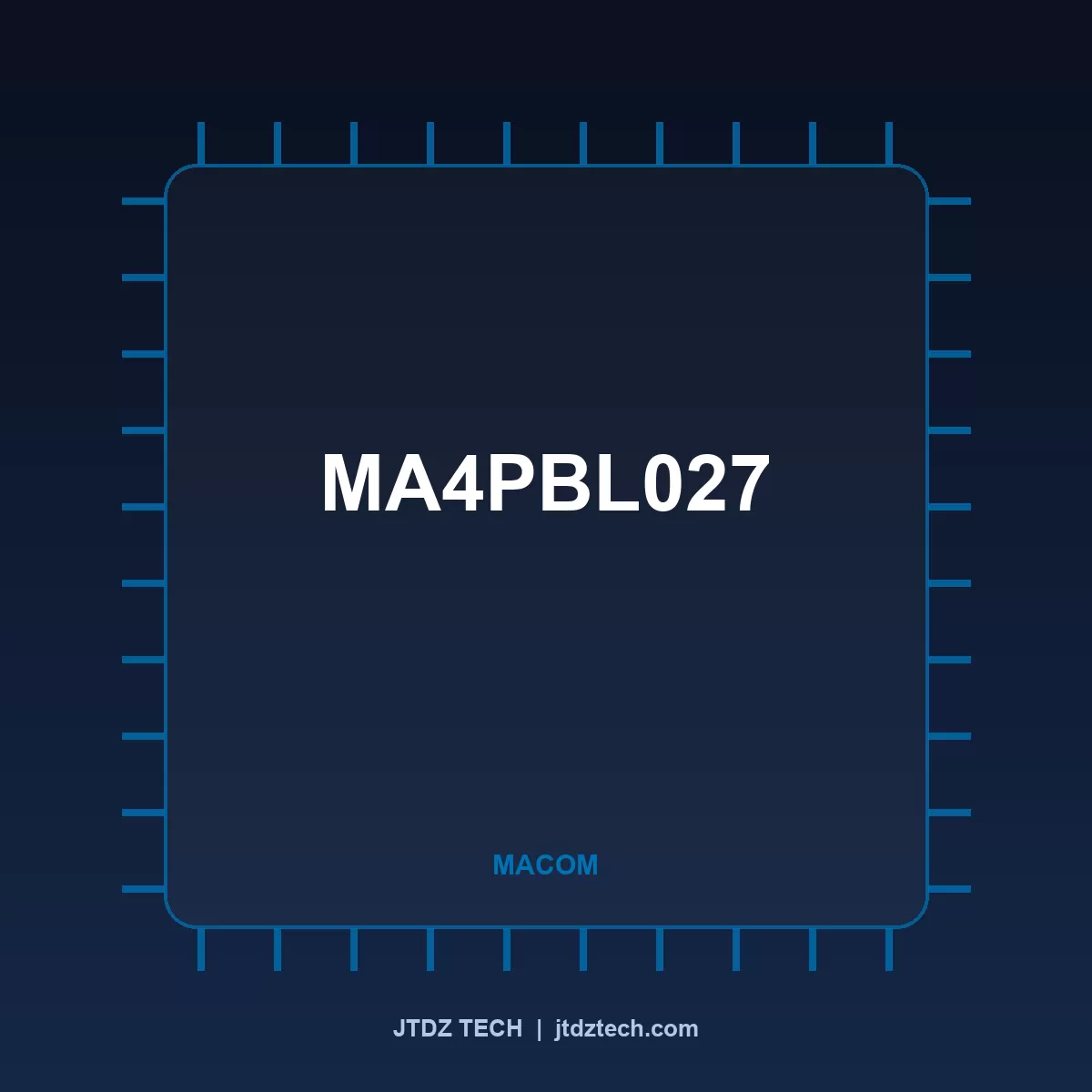 MA4PBL027 MACOM RF / Interface component