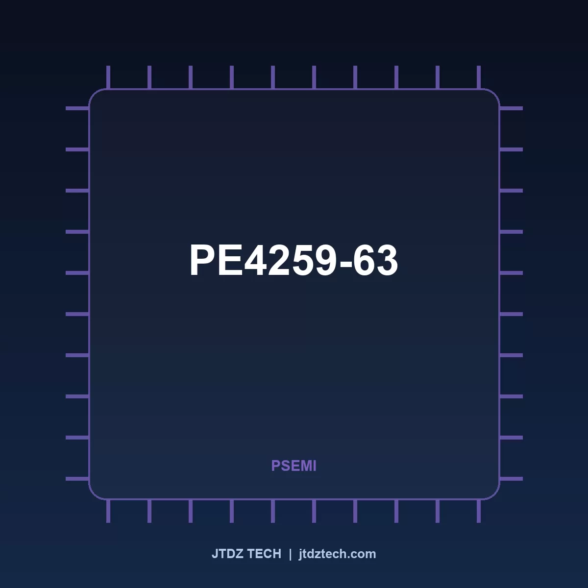 PE4259-63 pSemi RF / Interface component