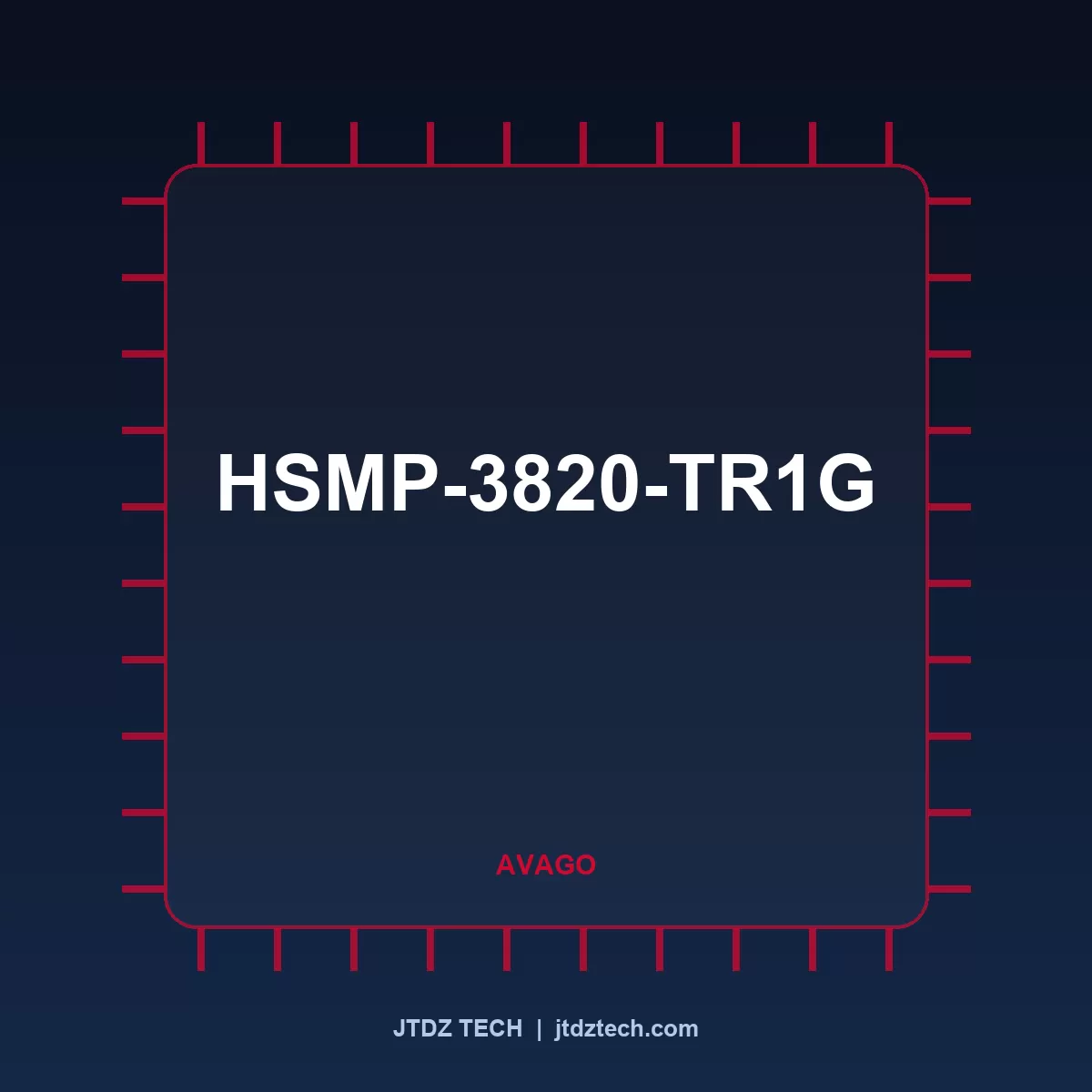 HSMP-3820-TR1G Avago RF / Interface component