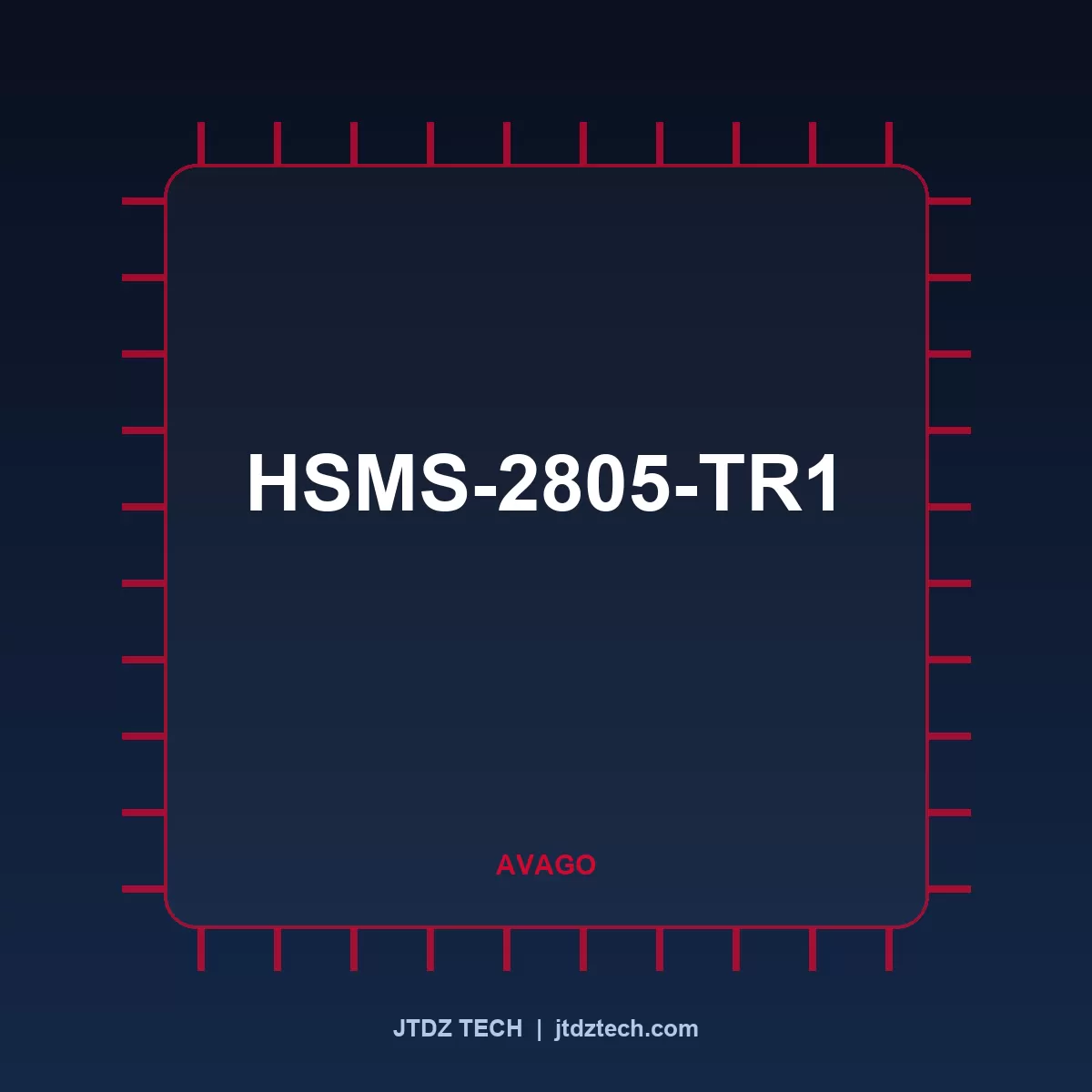 HSMS-2805-TR1 Avago RF / Interface component