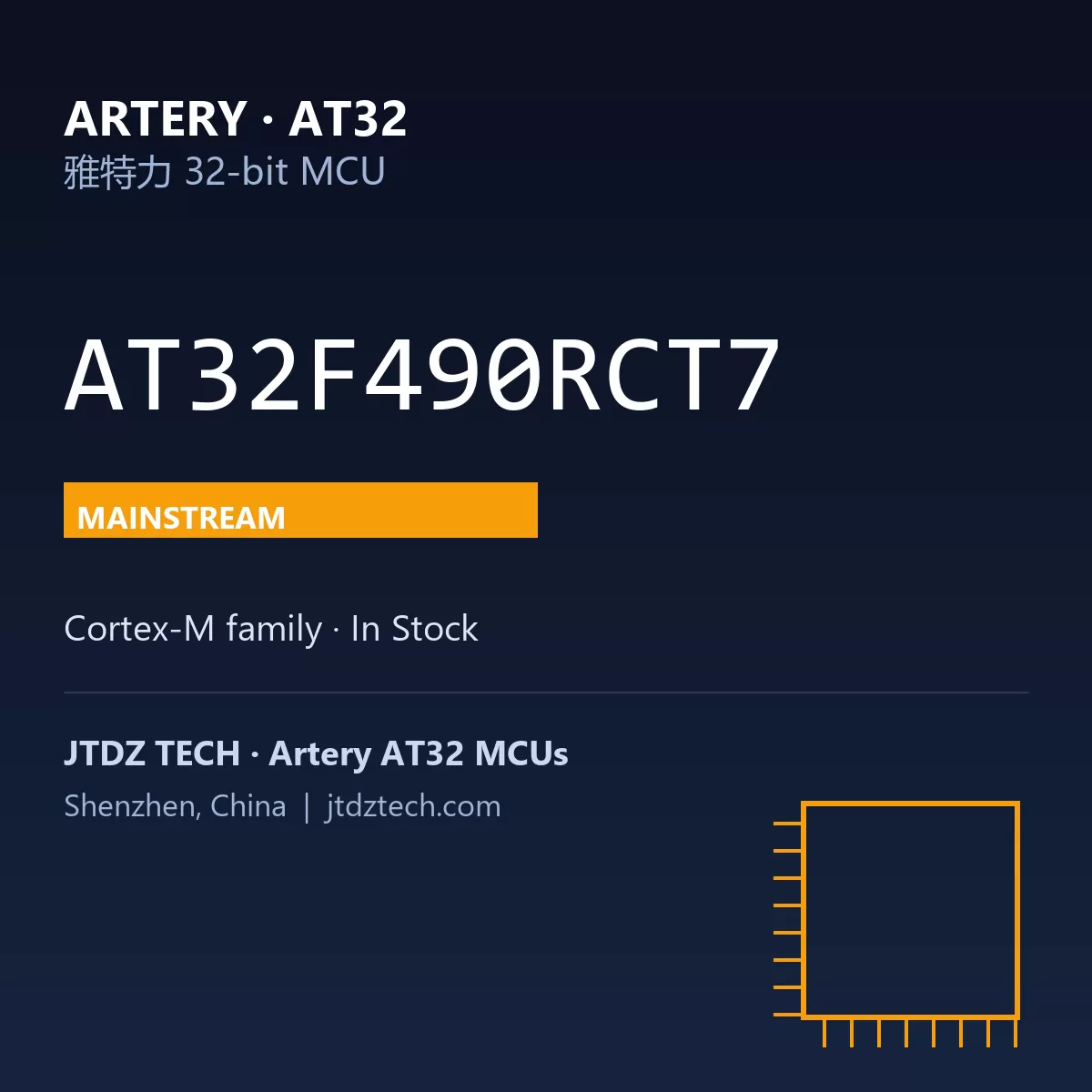 AT32F490RCT7 | Artery AT32 MCU