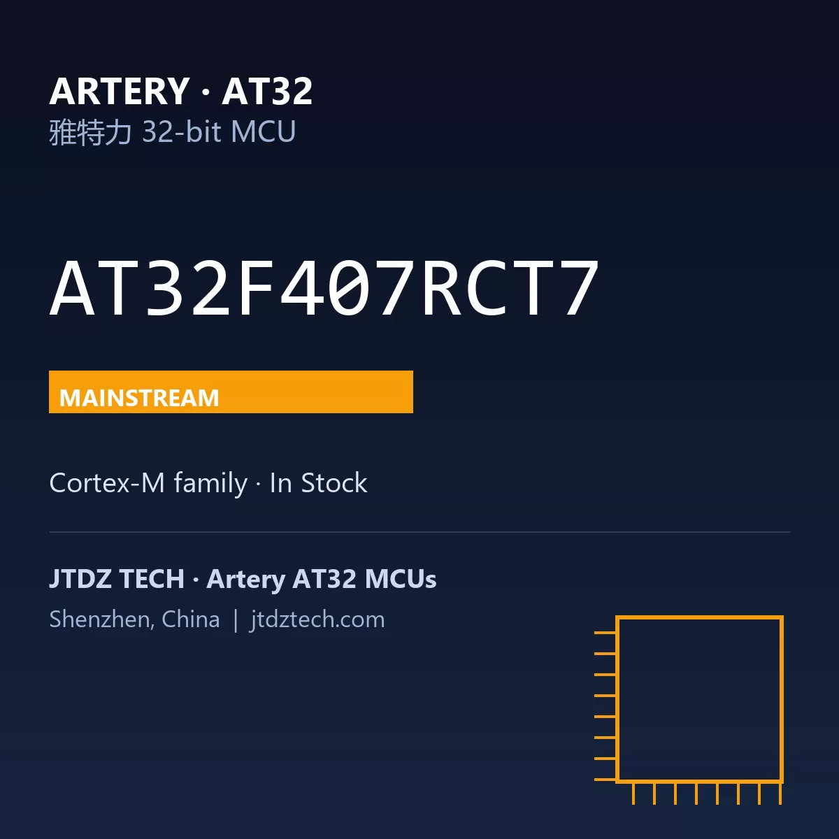 AT32F407RCT7 | Artery AT32 MCU