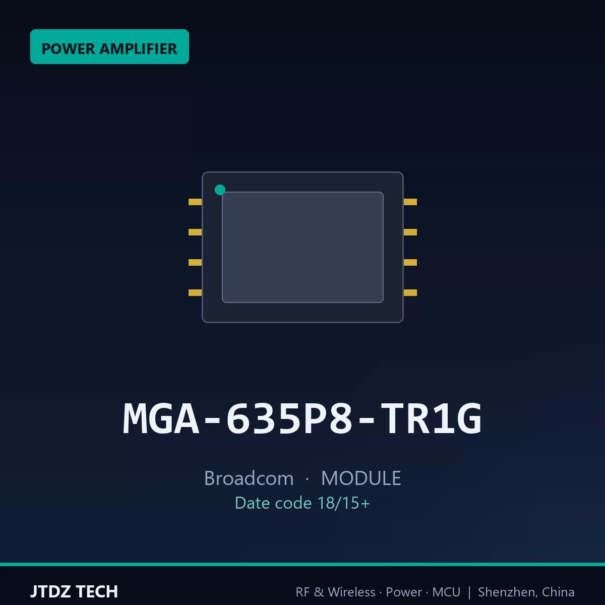 MGA-635P8-TR1G