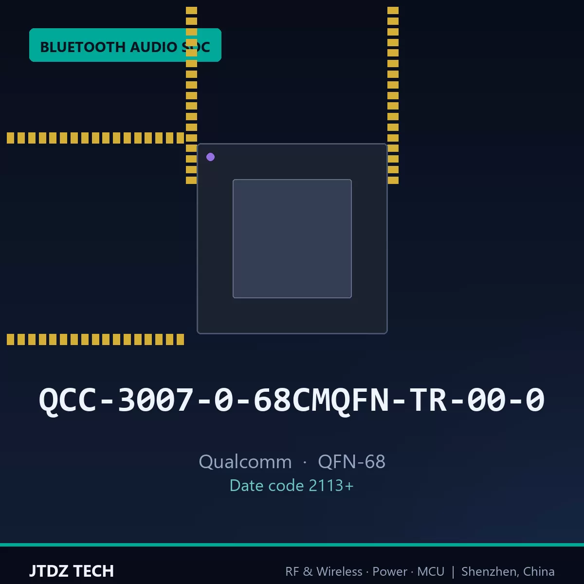QCC-3007-0-68CMQFN-TR-00-0