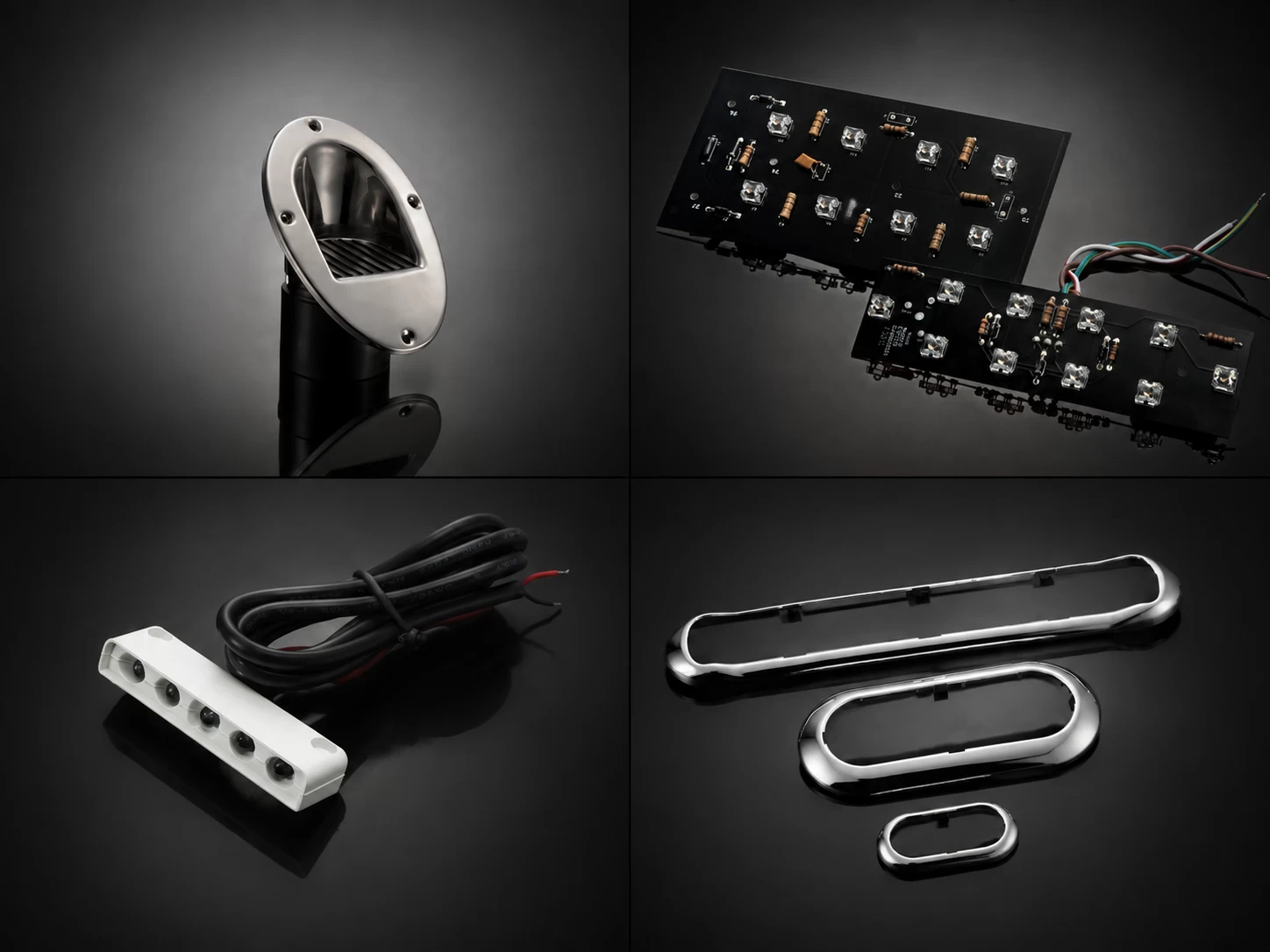 Custom LED lighting solutions for marine and specialty vehicle OEM applications