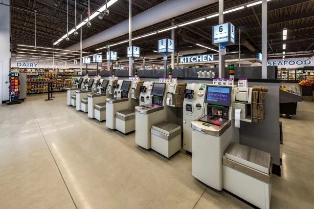 Retail lighting retrofit project using customized LED modules for commercial lighting upgrades