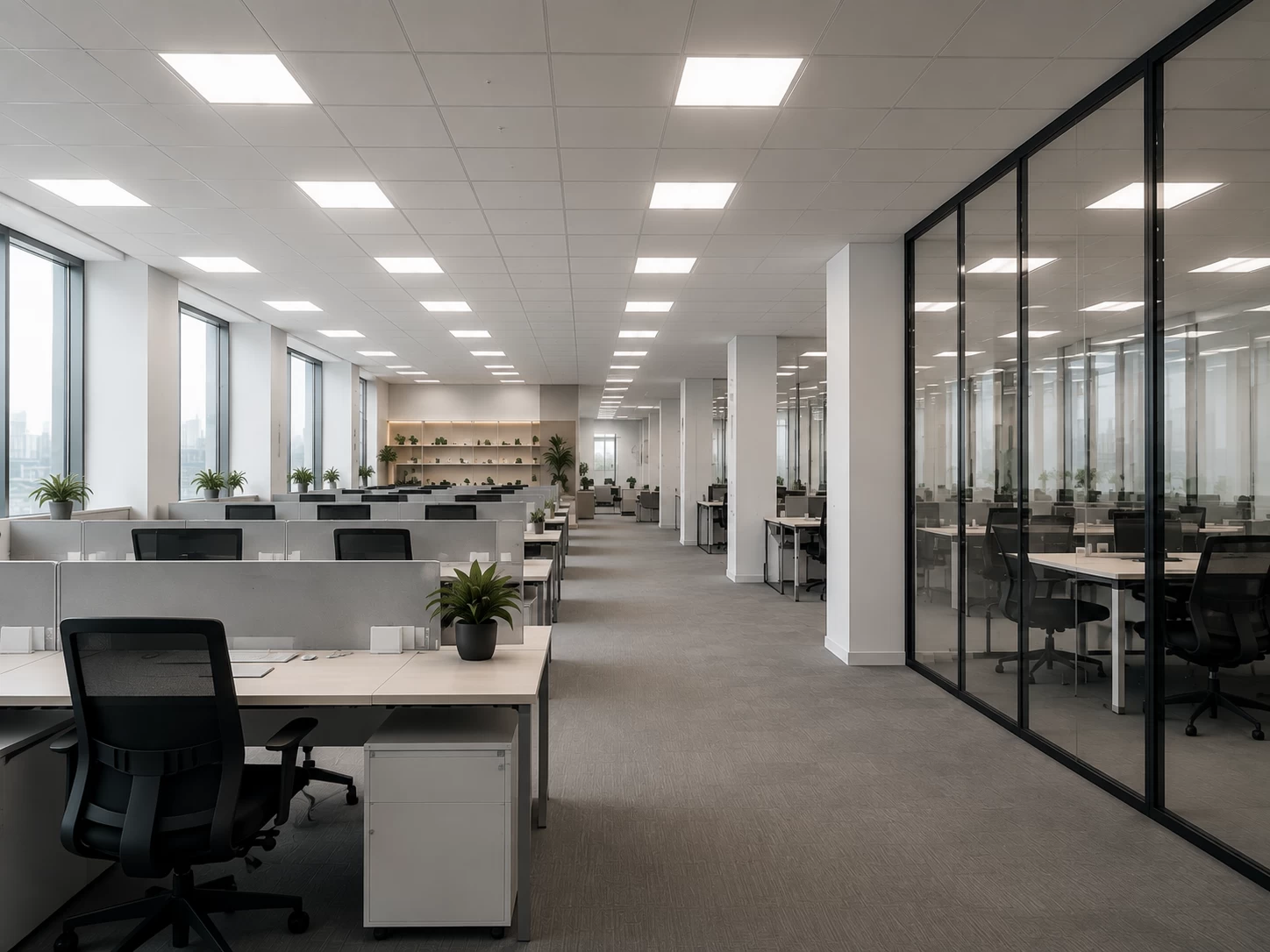 Commercial lighting OEM application using customized LED modules