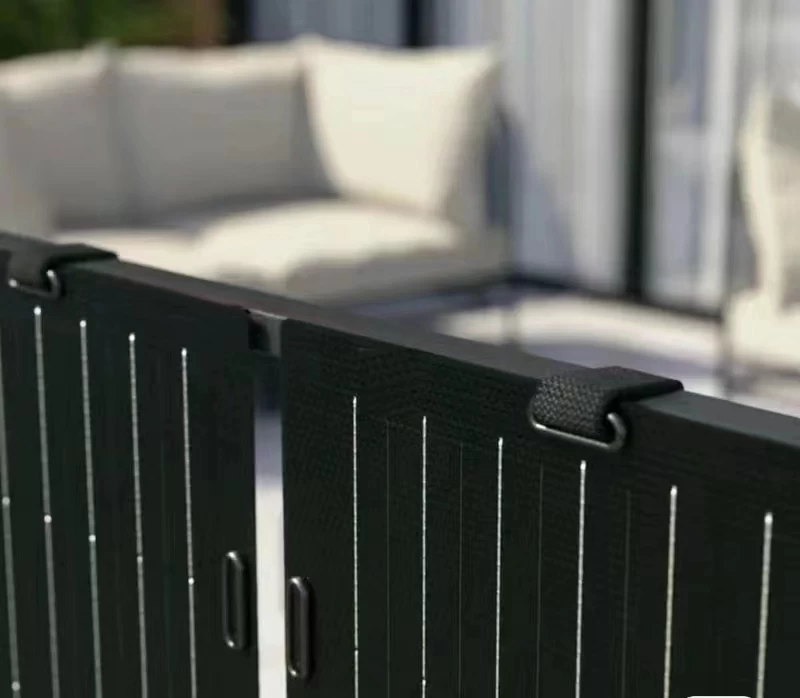 IP67 waterproof junction box and 18V/11A output details of Tylon 200W flexible solar panel