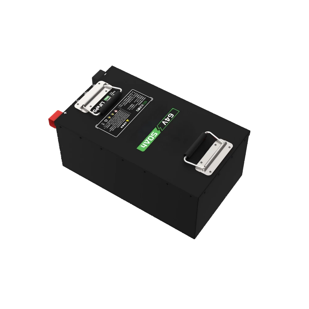 64V 50Ah Rechargeable Deep Cycle Lithium Battery for E-bike