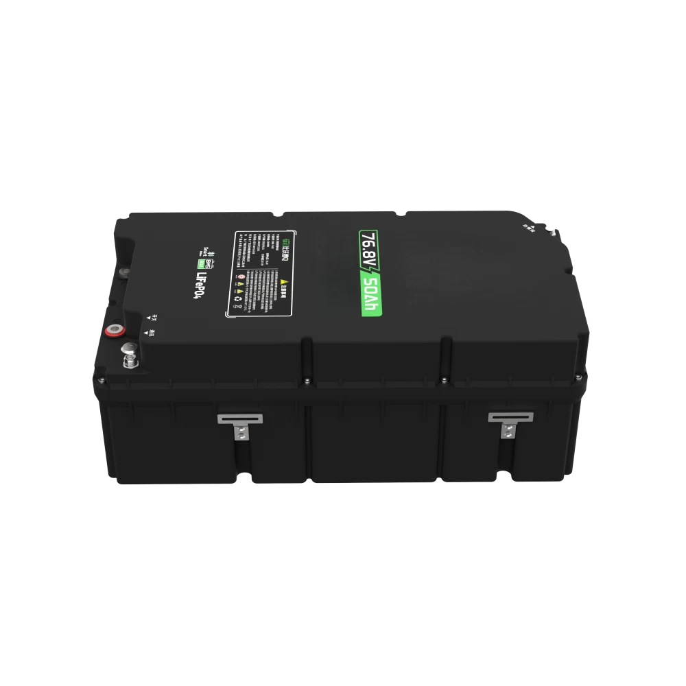 76V 50Ah Rechargeable LiFePO4 Battery Pack for E-bike