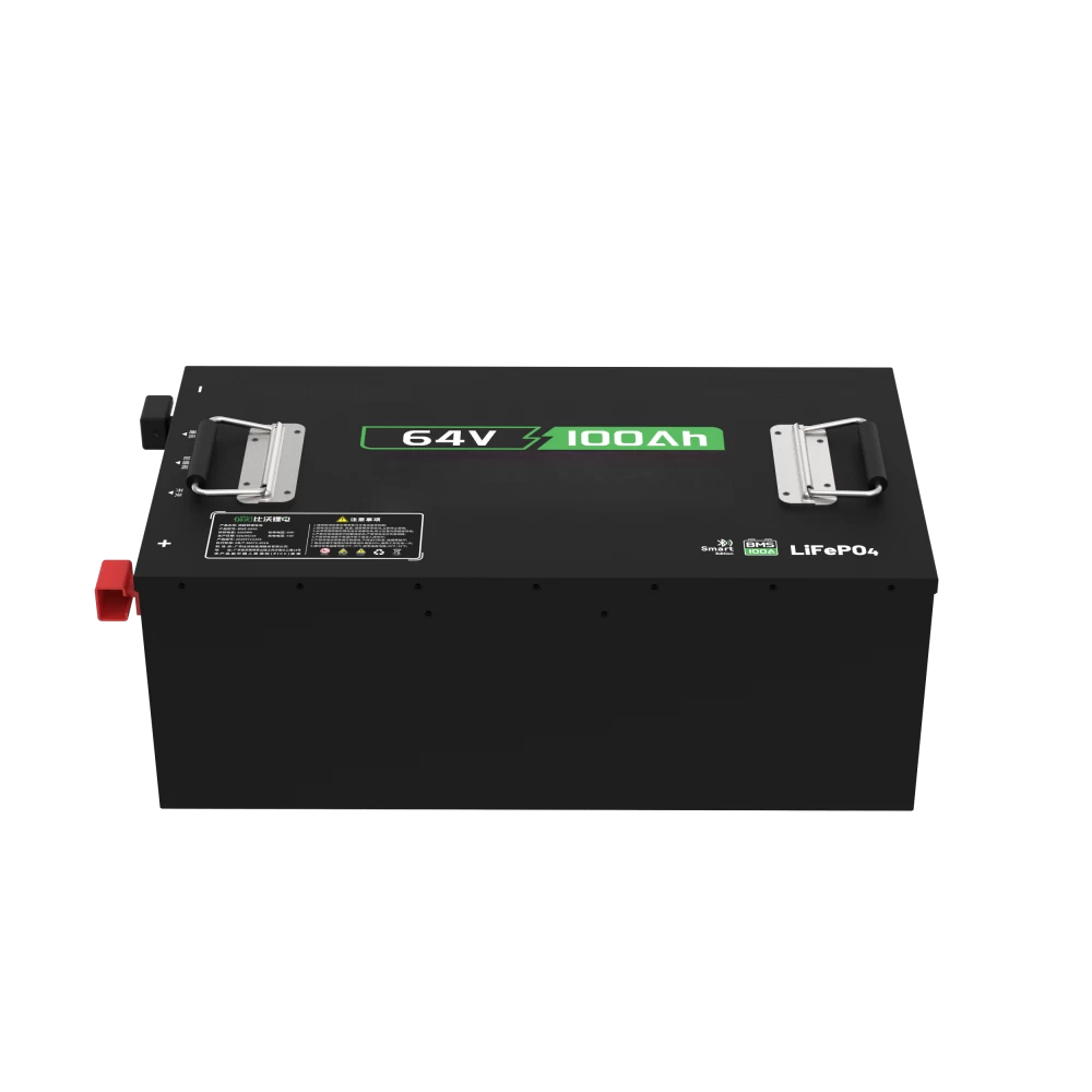 64V 100Ah Steel Case Lithium Battery for Golf Cart