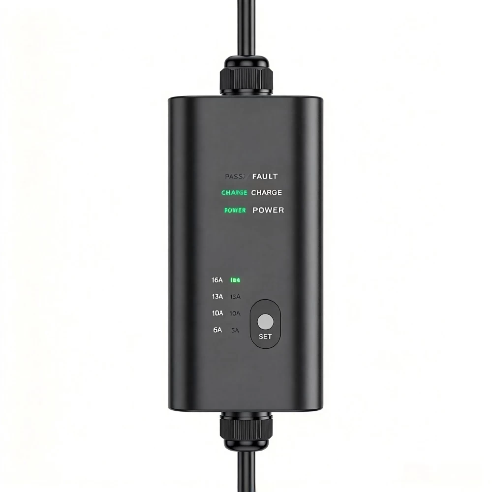 Tylon Technology Type 1 15A US Standard Portable AC Charger front view