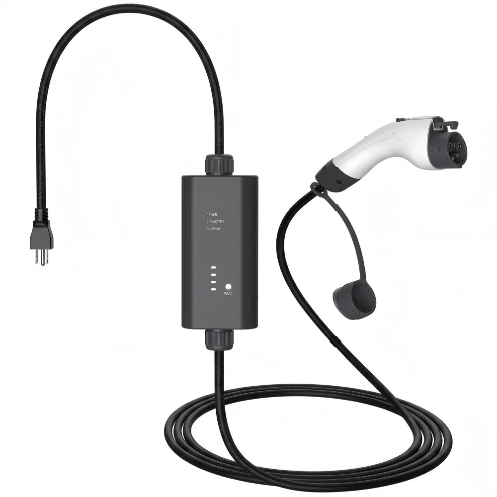 J1772 Type 1 charging connector for 15A US standard portable charger