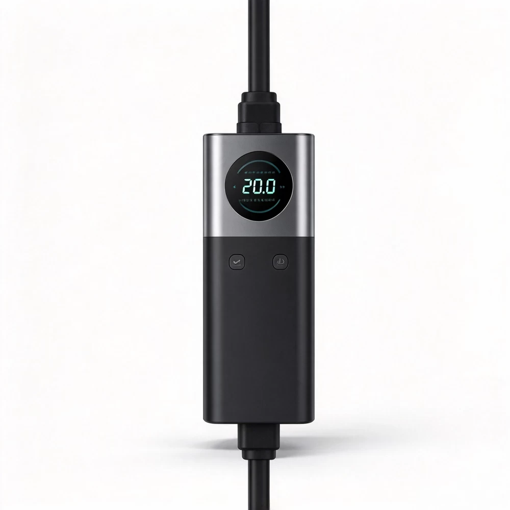 Tylon 2.8-inch LCD Screen Portable EV Charger Control Box