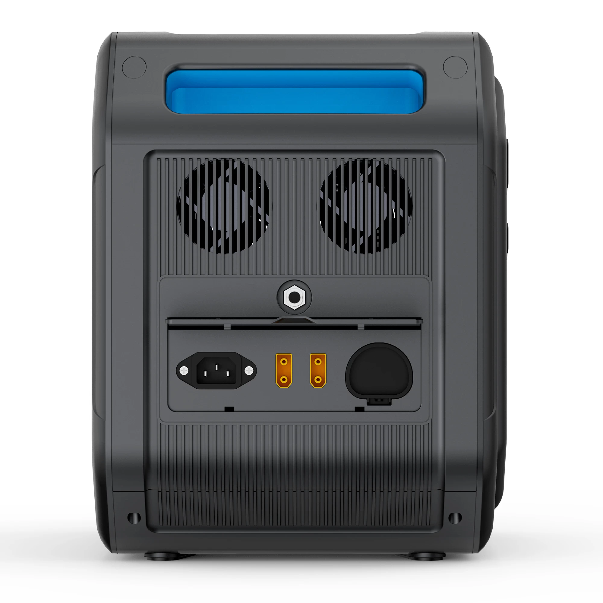 LiFePO4 portable power station powering heavy-duty home appliances during emergency outage